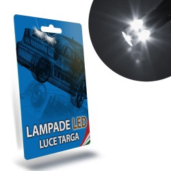 Lampade Led Targa  per MERCEDES-BENZ Classe B W246 Restyling tecnologia CANBUS Kit 6000k Luce Bianca