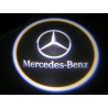 Proiettore Logo LED MERCEDES-BENZ Classe S C217 A217 per Portiera con Batteria no Fori no Connessioni Plug & Play