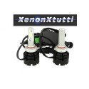 KIT FULL LED HB3 9005 PROIETTORE LENTICOLARE XHP70 MONO LED