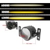 Faretti Fendinebbia 3 Pollici 3000k 4300k 6000k Led Canbus Fog con Staffe