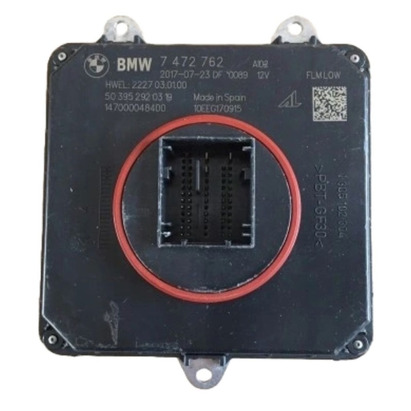 Centralina 6311 7472762 147000048400 10EEG170915 Modulo Fari LED LASER FLMLOW Adattivo Bmw Ricambio