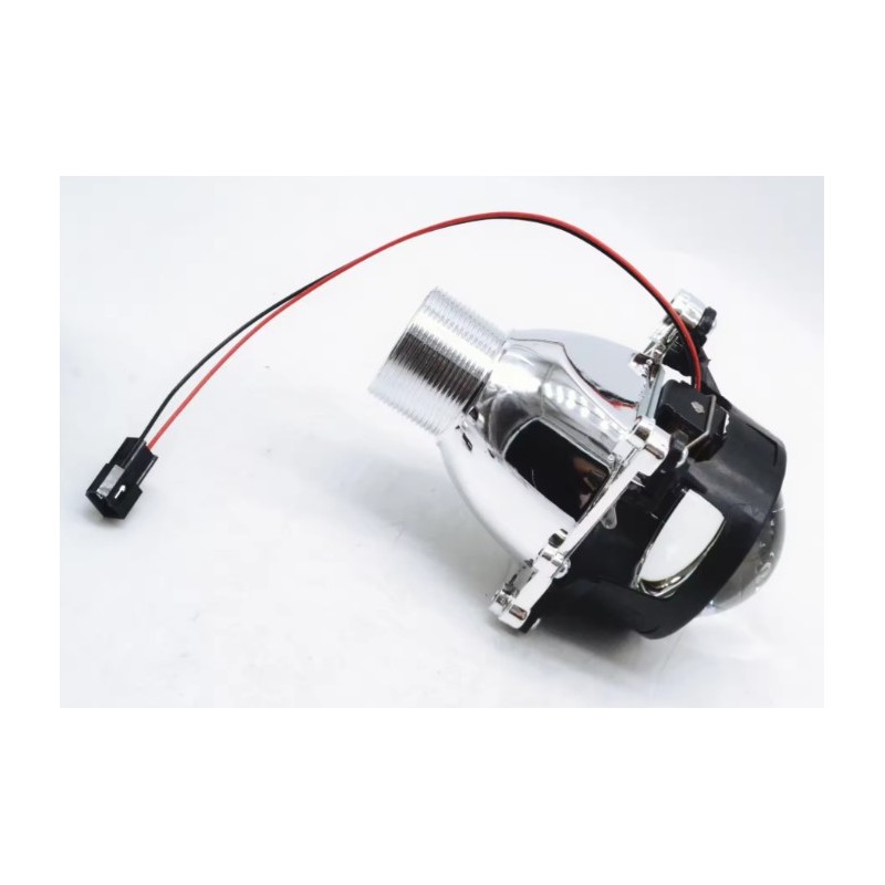 Proyector lenticular compacto HID Bi-Xenon D2H de 2,5" con retroadaptación lateral
