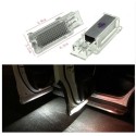 Coppia Plafoniere LED Sottoporta Mercedes 6000k Placchette Cortesia Canbus Luce Bianca A2038200801