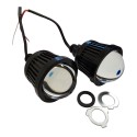 Lenticolare LED Abbagliante 2,5" con Devil Rosso