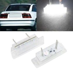 copy of Lámpara de techo LED para matrícula Opel Corsa B, placa blanca completa 6000k