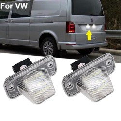 Volkswagen Multivan Transporter T4 LED Matrícula Plafón Completo Placa Blanca 6000k