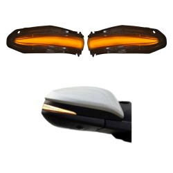 Luz de espejo dinámica con indicador LED secuencial para Toyota Rav4 MK4