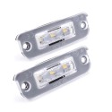 Lampade Led Luci Targa Per Mercedes-benz Ml W164 Specifico Serie Top Canbus