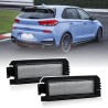 niro Plafoniera Targa Led Hyundai Kia Placchetta Completa Bianca 6000k