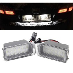 Lampade Led Luci Targa Per Ford Kuga 2 Restyling  Specifico Serie Top Canbus