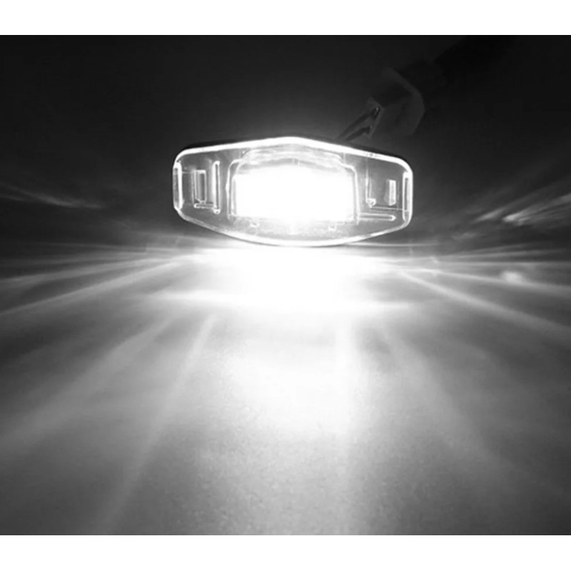 effetto luce Plafoniera LED LUCI Targa per HONDA CIVIC VII Lampada Specifica serie TOP CANBUS