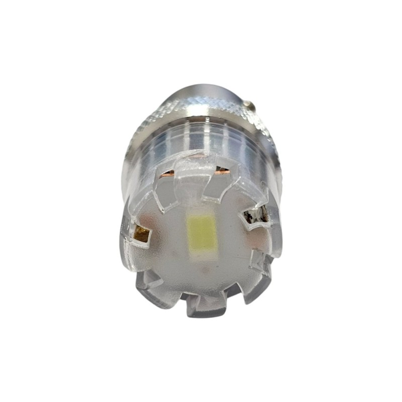 led Coppia Lampade 1156 P21W BIANCO 6-60v LED canbus 30 smd 4014 12v 24v