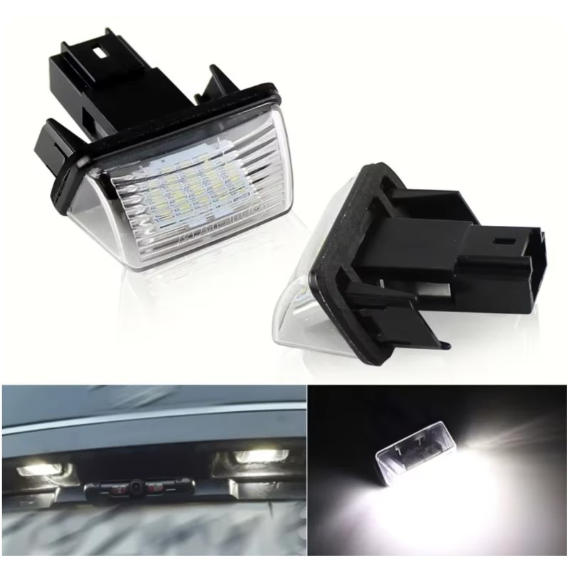 Lampade Led Luci Targa Per Citroen C4 II Specifico Serie Top Canbus 6340.A3