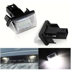 Lampade Led Luci Targa Per Citroen C3 Picasso Specifico Serie Top Canbus 6340.A3