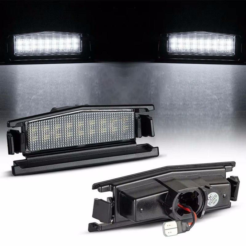 Lampade Led Luci Targa Per Mazda 2 III Canbus D09H-51-270A D09H-51-270B