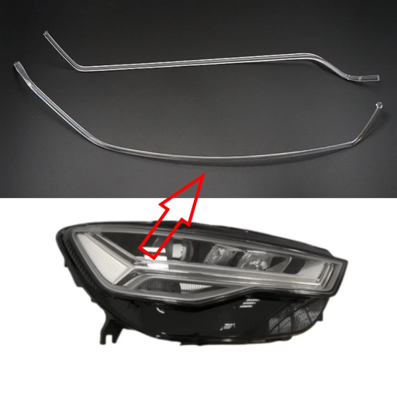 Acrylic Tube Light Guide Strip Light DRL Destro Audi A6 PA C7.5 16-18 Ricambio