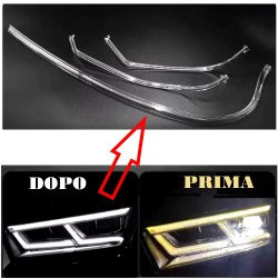 Acrylic Tube Light Guide Strip Light DRL Sinistro Audi Q5 FYB Ricambio