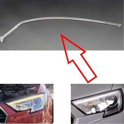 Acrylic Tube Light Guide Strip Light DRL Left Audi A3 8V Restyling Replacement Headlight xingyu Fiber Optic Polycarbonate