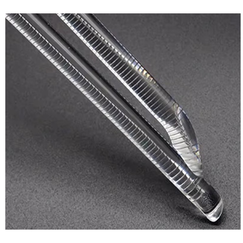 detail Acrylic Tube Light Guide Strip Light DRL Left Audi Q3 Replacement Headlight LED Fiber Optic Polycarbonate