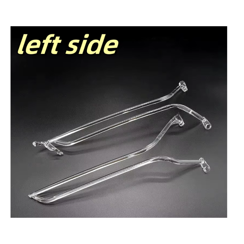 photo part Fiber Optic Polycarbonate DRL Left Audi Q7 4M0941033 Replacement Headlight LED Acrylic Tube Guide Strip Light