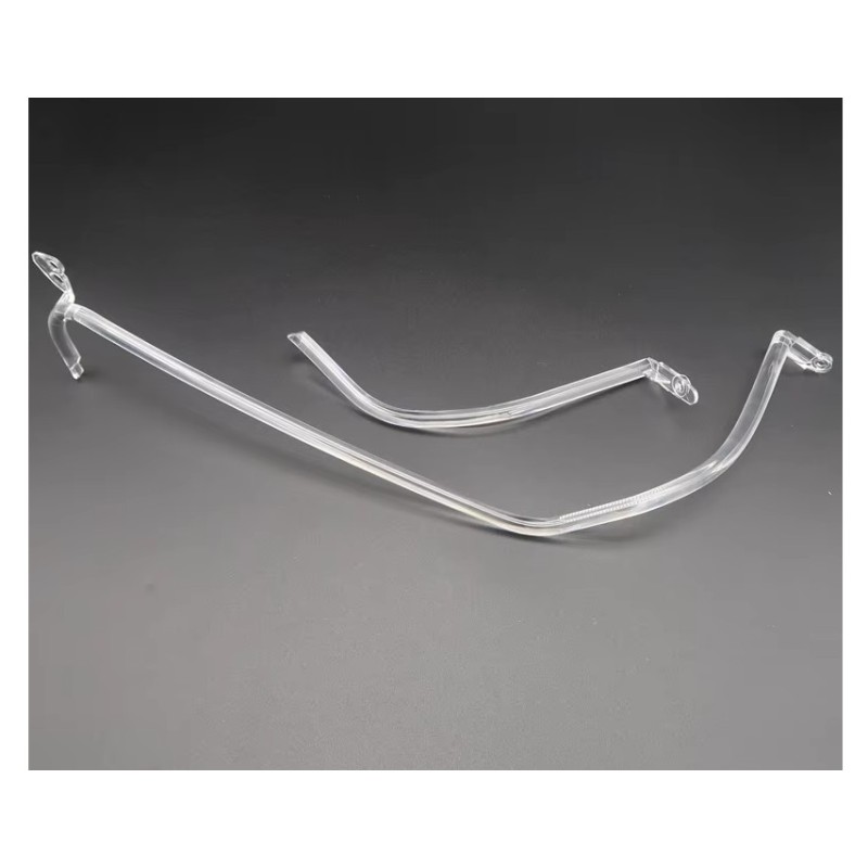 Fiber Optic Polycarbonate DRL Left Audi Q7 4M0941044C Replacement Headlight Xenon LED Acrylic Tube Guide Strip Light