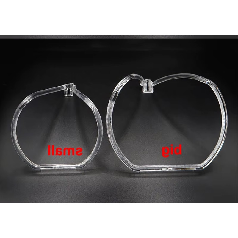 Front Fiber Optic Polycarbonate DRL Left BMW F49 Replacement Headlight Xenon Led Acrylic Tube Guide Strip Light
