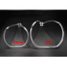 Front Fiber Optic Polycarbonate DRL Left BMW F49 Replacement Headlight Xenon Led Acrylic Tube Guide Strip Light