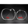 Front Fiber Optic Polycarbonate DRL Right BMW F48 Replacement Headlight Xenon Led Acrylic Tube Guide Strip Light