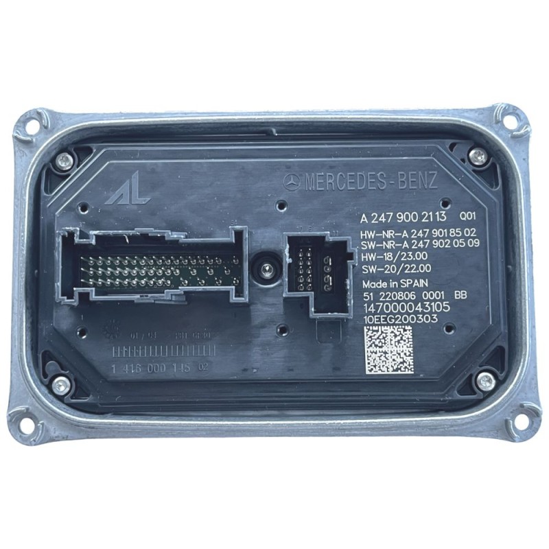 Mercedes LED Headlight Ballast Module A2479002113 Control Unit Daytime Running Light