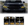 BMW 1 Series F40 F44 Yellow LED Module Headlight 9448115 9448116 Angel Eye Control Unit and Direction Indicators