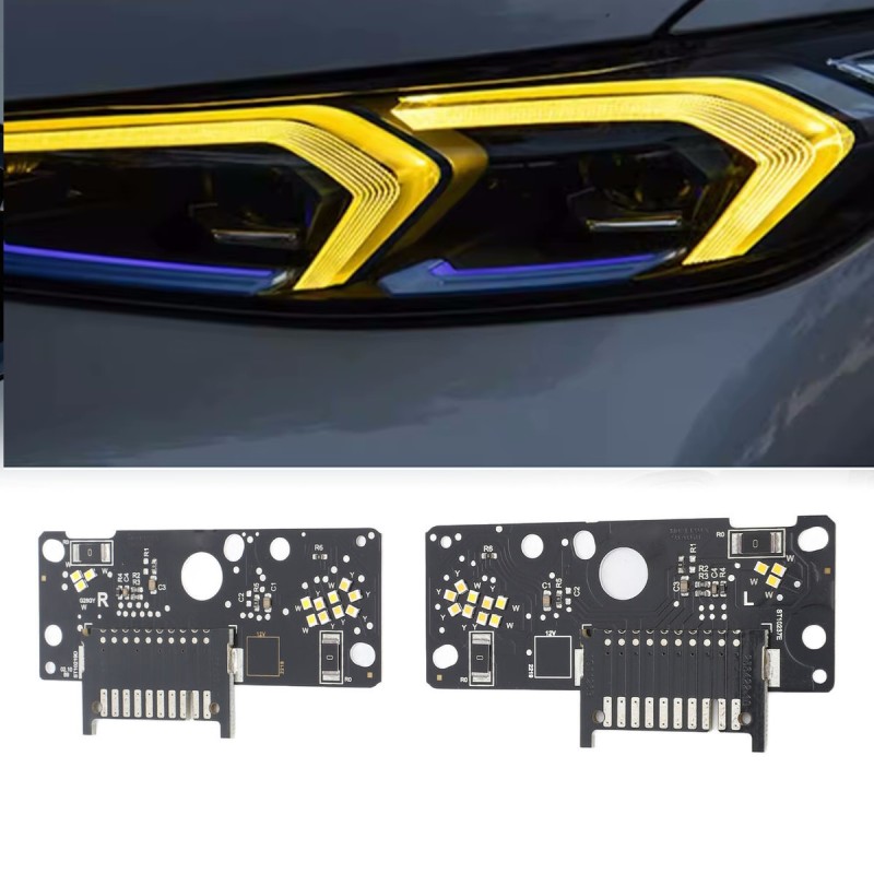 Led Modulo Giallo Faro BMW Serie 3 G20 G28 Indicatori Di Direzione Luce Di Marcia Diurna