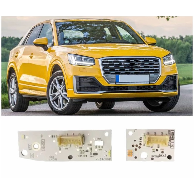 Audi Q2 81A998474 Daytime Running Light and Right Turn Signal LED Module Board