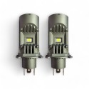 Kit Proiettore Mini H4 Bi-Led Lenticolare All In One 60W