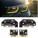 Led Modulo Giallo Faro BMW Serie 3 Series G20 G21 Laser Luce Di Marcia Diurna DRL e Freccia