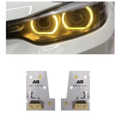 LED Module Yellow Headlight BMW 4 Series F32 F33 F36 Laser Daytime Running Light DRL 63117493227 63117493228