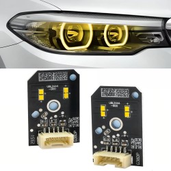 Led Modulo Giallo Faro BMW Serie 5 G30 G38 Luce Di Marcia Diurna DRL