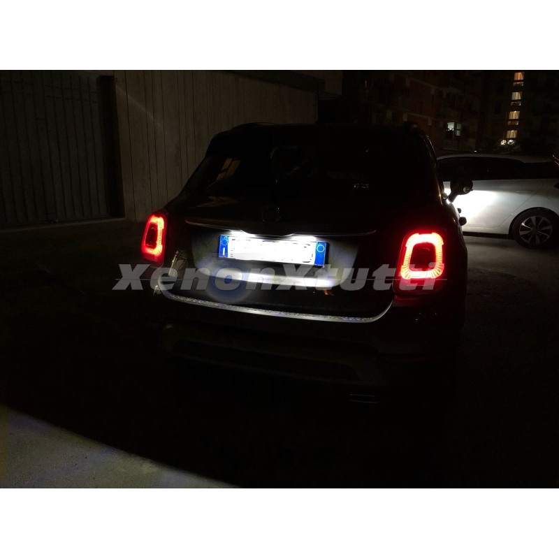 Plafón LED para matrícula FIAT 500X LUCI