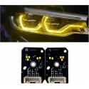 Led Modulo Giallo Faro BMW Serie 5 G30 G31 F90 M5 Luce Di Marcia Diurna DRL