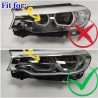 installable on these headlights LED Module Yellow Headlight BMW 5 Series G30 G31 F90 M5 Driving Light