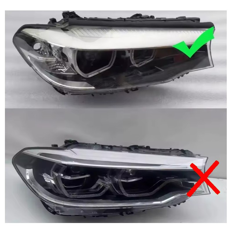 COMPATIBLE HEADLIGHT Led Module Yellow Headlight BMW 5 Series G30 G31 G38 Daytime Running Light DRL 63117214934