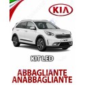 Lampade Led Anabbaglianti e Abbaglianti D8S per KIA Niro tecnologia CANBUS Kit 6000k Luce Bianca