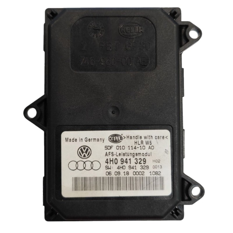 HELLA 4H0941329 Modulo Di Alimentazione AFS Centralina Fari Per Audi VW