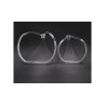 ANELLI Fibra Ottica Policarbonato Sinistro DRL BMW Serie X1 F48 F49 Xenon Ricambio Faro Xenon Led Acrylic Tube Guide Strip Light