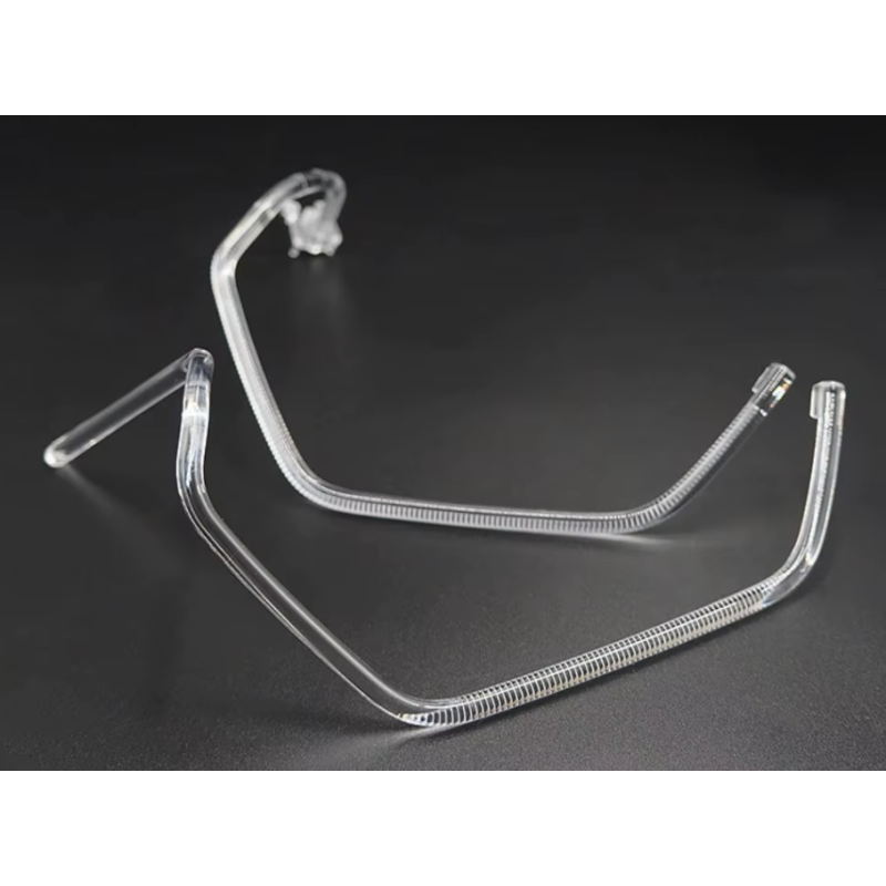 Faro delantero izquierdo de fibra óptica de policarbonato para BMW Serie X1 F48 F49 LCI, faro de repuesto, tubo acrílico LED de 