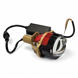 1,8 pulgadas LED 55w lente proyector faro lente motocicleta coche