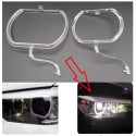 Fiber Optic Polycarbonate Right DRL BMW 5 Series G30 Replacement Headlight LED Acrylic Tube Guide Strip Light