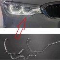 Fibra Ottica Policarbonato Destro DRL BMW Serie 5 G30 G38 Ricambio Faro Led Acrylic Tube Guide Strip Light