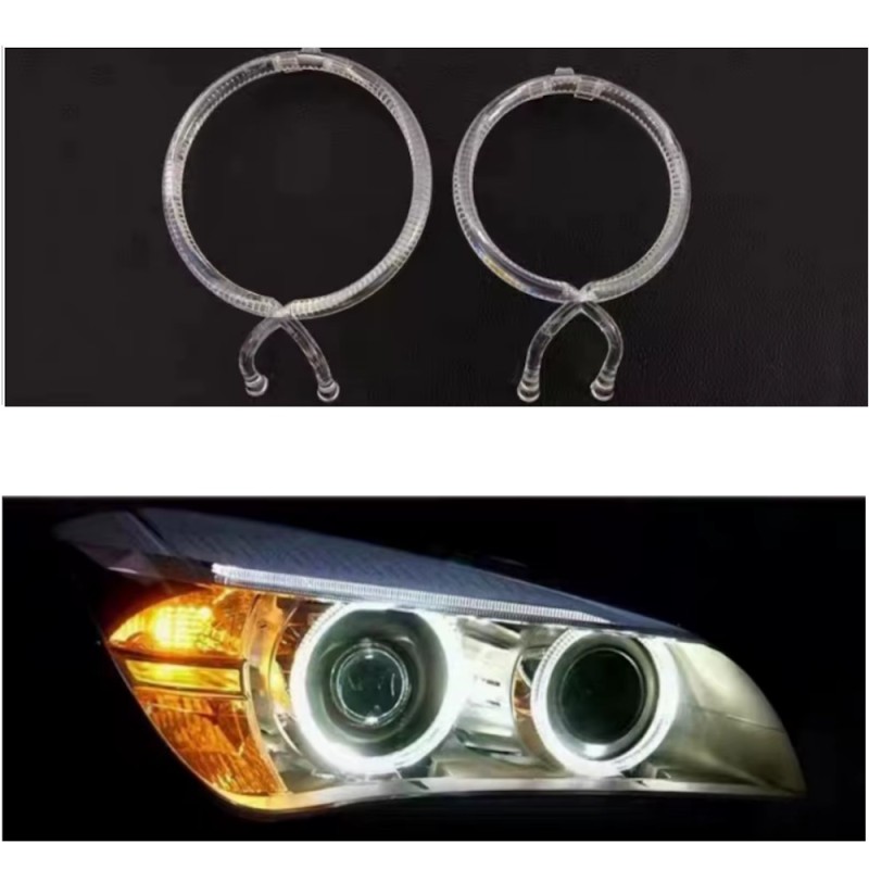 Fiber Optic Polycarbonate DRL BMW X1 Series E84 Replacement Headlight LED Acrylic Tube Guide Strip Light