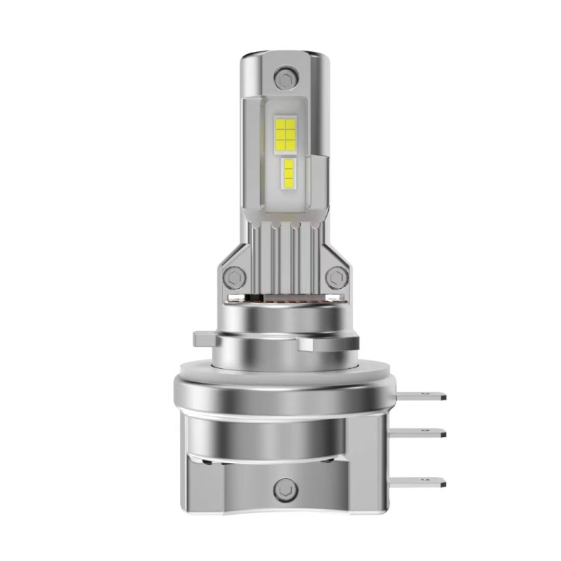 laterale Lampade Led H15 EASY COMPACT PGJ23t-1 Compatte 6000k Luce Diurna DRL e Abbagliante Compatto