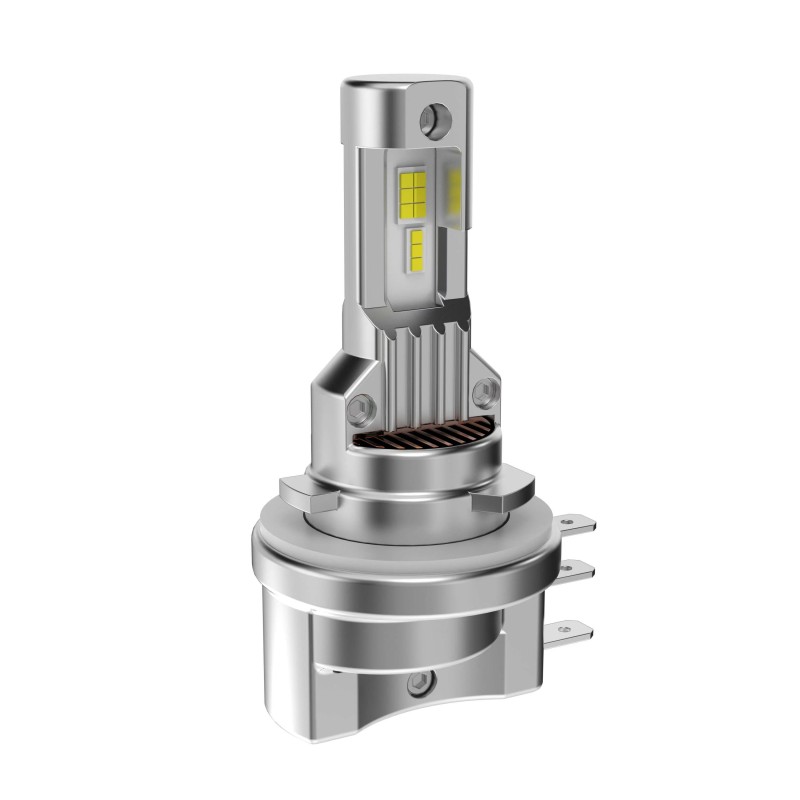 obliquo Lampade Led H15 EASY COMPACT PGJ23t-1 Compatte 6000k Luce Diurna DRL e Abbagliante Compatto